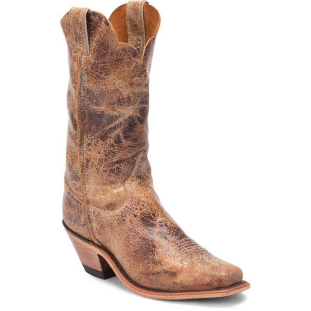 JUSTIN WILDWOOD WOMEN’S WESTERN BOOT-BRL122 SIZE 9